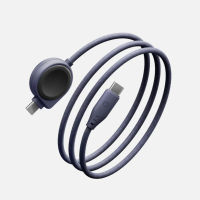 ENERGEA Flow Duo iWatch 2 in 1 type C to C + Watch Charger 480MBPS 60W 1.5M