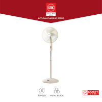 KDK P40US Stand Fan with 3-Speed and Adjustable Height