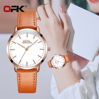 2022 New Watch for Women OPK Sale Original Waterproof Korean Style Fashion Quartz Watch Leather Strap Exquisite Noble Elegant