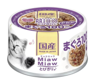 [Bundle 24]Aixia Miaw Miaw Wet Cat Canned Food 60g [chicken fillets | Senior |Tuna..]