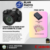 CANON EOS R6 III/R6 Mark III Full-Frame Mirrorless Camera | 32.5MP | 7K RAW Video | FREE GIFT | Canon Singapore Warranty