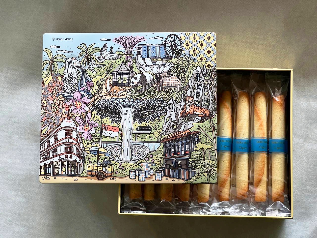 [YOKU MOKU] Singapore limited edition ver. 3.0 20 Pieces Cigare (Best before date: 23 December 2026)