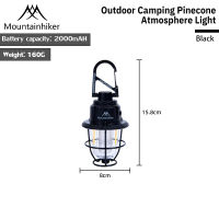 Camping Light Mountainhiker Outdoor Led Light Rechargeable Camping Lampu Chandelier Khemah Gantung Lampu Hanging Light