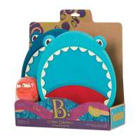 B. Toys Critter Catcher Velcro Ball Catchers (Finley The Shark)
