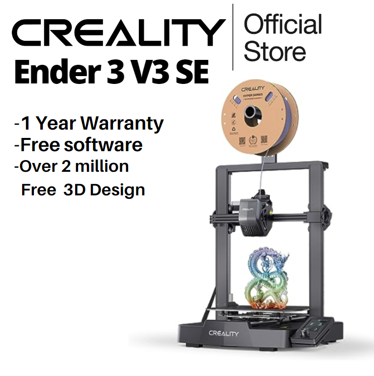 Creality Ender-3 V3 SE 3D Printer + 1KG PLA