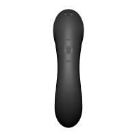 Satisfyer Curvy Trinity 4 Insertable G-Spot Clitoral Air Stimulator Vibrator (Black)