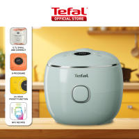 (NEW) Tefal POP 0.7L Rice Cooker RK535 - Small and Compact Fuzzy Logic 8 Programs NFC Recipes Removable Inner Lid
