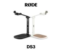 RØDE DS3 – Premium Desktop Studio Arm Stand | Weighted No-Clamp Base | Precision Ball Head 360° Positioning