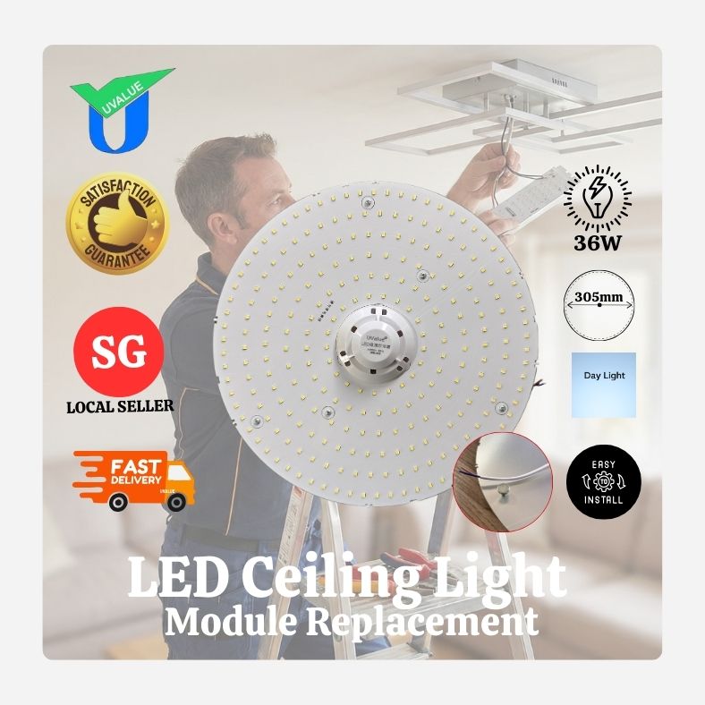 UValue UFO-LED Ceiling Light Module – High Brightness Energy Efficient Long Lifespan