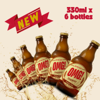 【OMG】Oh My Guts! Belgian-style brew crafted probiotic beer OMG活性益生菌啤酒 OMG beer 6 bottles