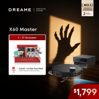 【GRAND LAUNCH】Dreame X60 Ultra Extreme/Master Extreme l X60 Ultra/ Master & X50 Ultra Robot Vacuum | FIRST 10 CM CLIMB ROBOT | 42000Pa Suction Power