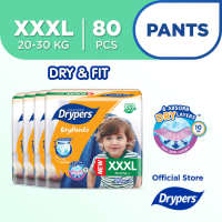 Drypers DryPantz Pants Baby Diaper M/L/XL/2XL/3XL/4XL Size - Carton