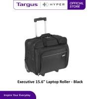 Targus TBR003EU Executive 15.6″ Laptop Roller - Black Laptop Bag - Premium Durable Professional Cabin size Lightweight Business Casual Travel  Luggage for Work