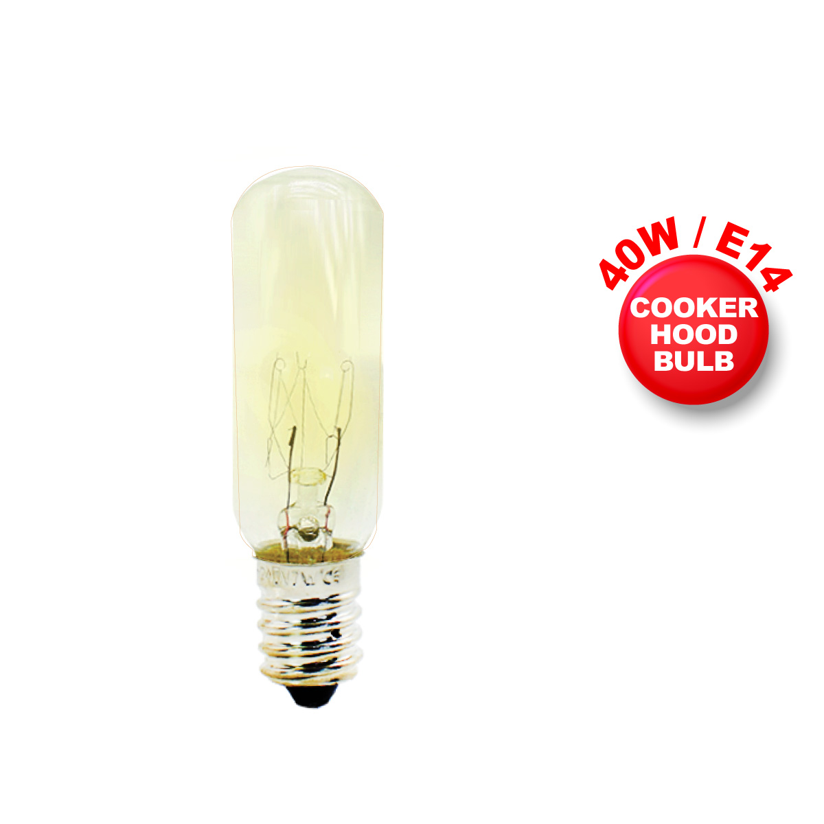 PowerPac Cooker hood bulb. Pygmy Bulb E14 40Watts warm white( CHE1425)