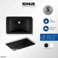 [DBS] KOHLER Ladena Bathroom Sink Under-Counter K-2214X / K-2215X