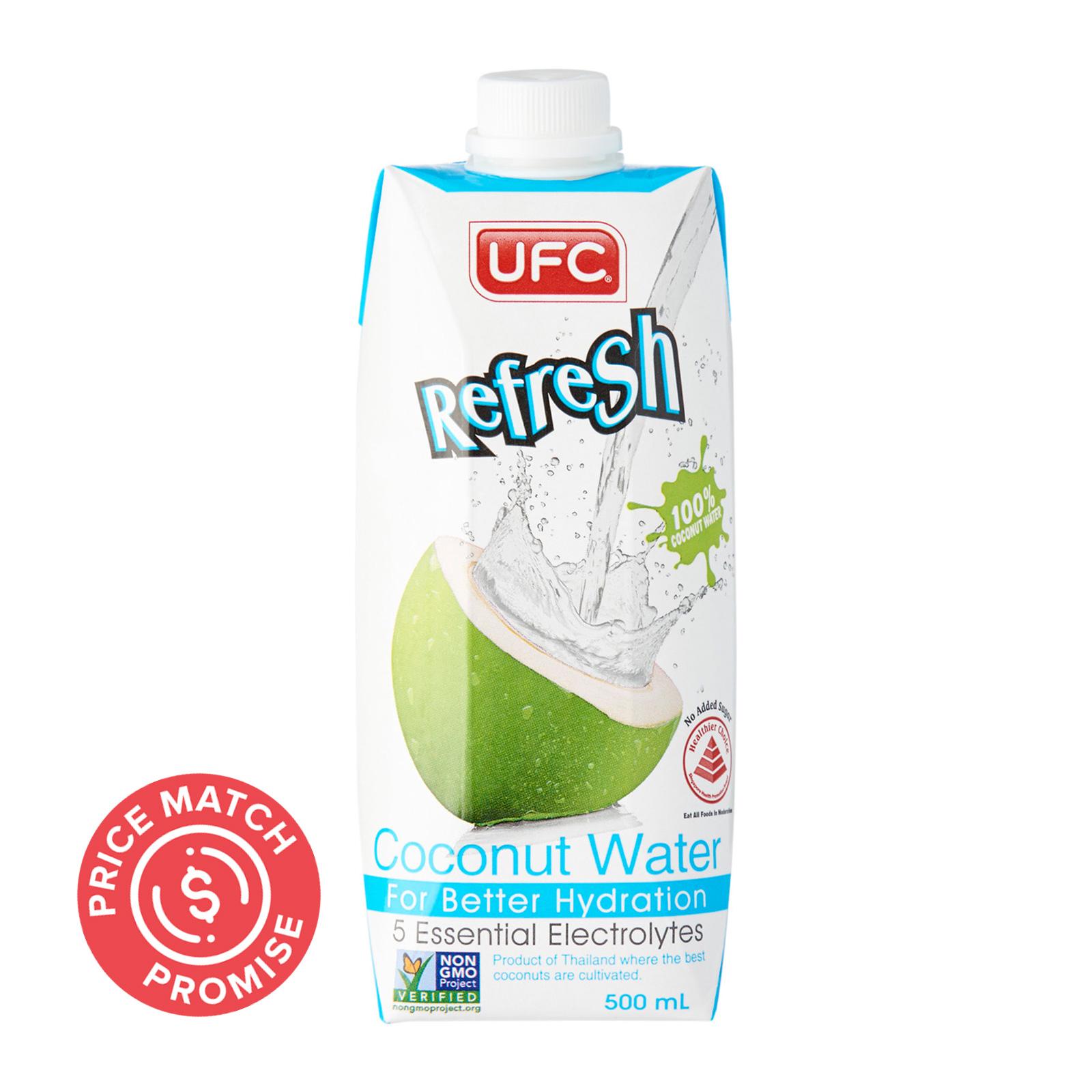 Ufc Refresh 100 Natural Coconut Water Lazada Singapore