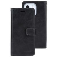 Goospery iPhone 14 Pro Max Blue Moon Diary Flip Cover with Card Slots Phone Case/Cover