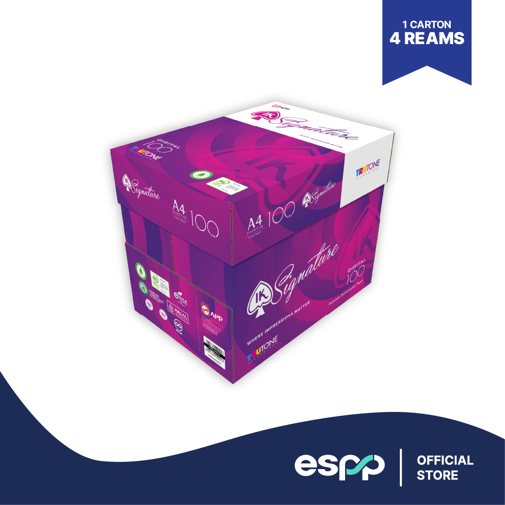 IK Signature Digital A4 100GSM Copier Paper [CARTON]