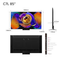 NEW 2026 | TCL TV C7L SQD-MiniLED 4K TV | 55 65 75 85 inch | Up to 2176 Precise Dimming Zones | Up to HDR 3000nits | 144Hz | Dolby Vision IQ HDR10+ | IMAX Enhanced | FreeSync Premium Pro