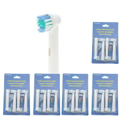 20 pcs/lot Replace Tooth Brush Heads Soft For Oral B Electric Toothbrush Oral Hygiene Oral Care Gently Removes Plaque