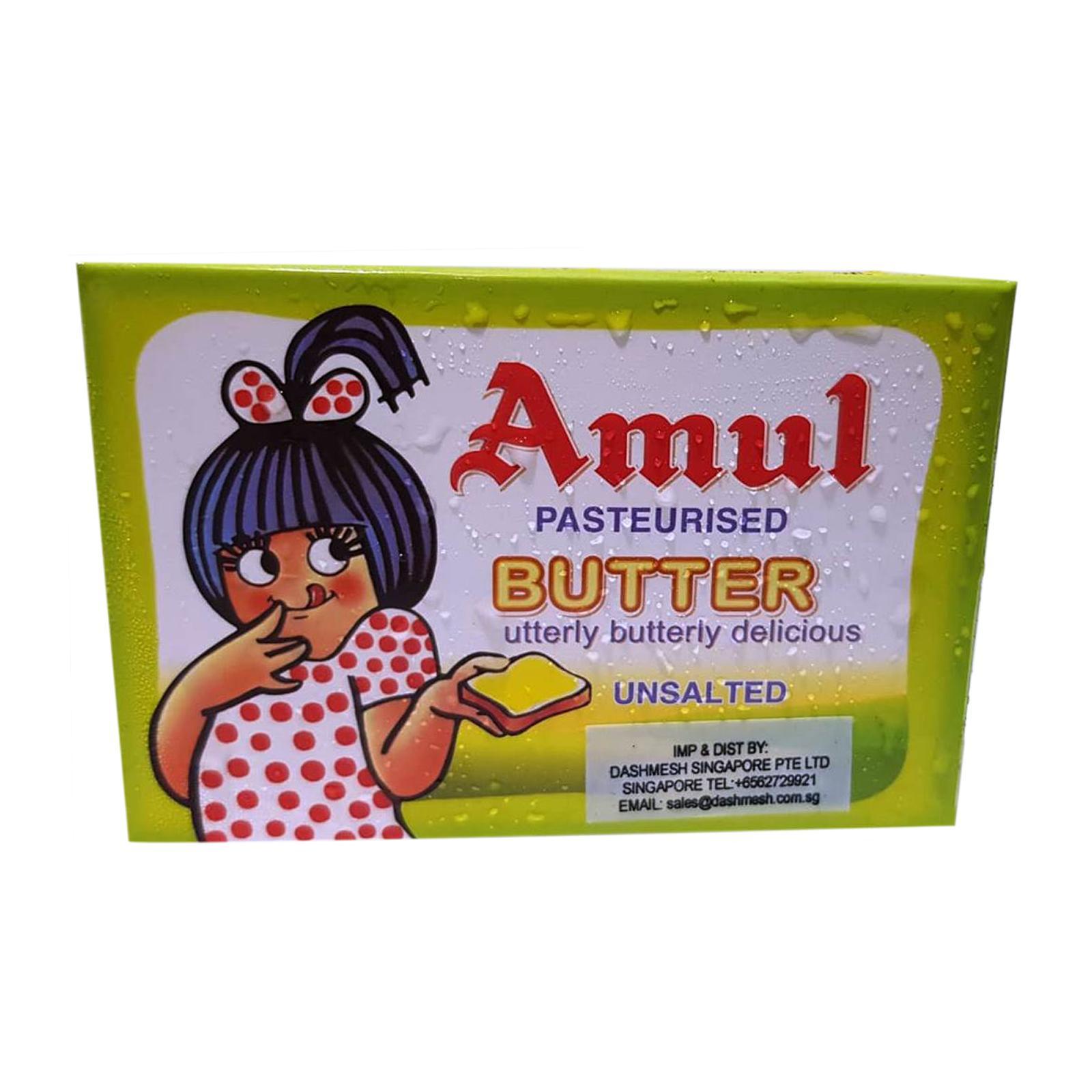 Amul Butter Unsalted Frozen 100g By Dashmesh Lazada Singapore