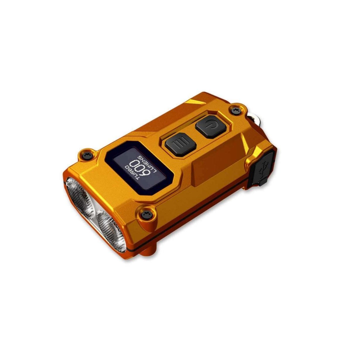 Nitecore TINI 3 Keychain Light - 600 lumens (Black/Grey/Orange)