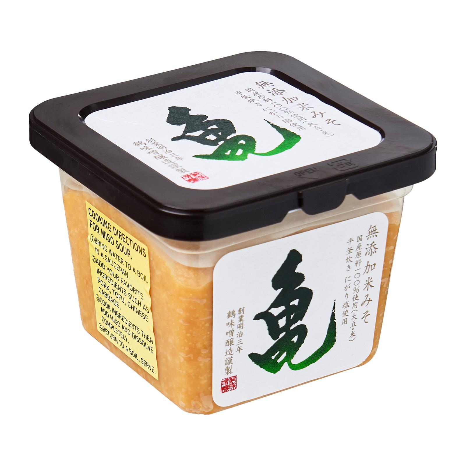 Tsurumiso Mutenka Awase Miso Kame Japanese Miso Paste - by J-mart