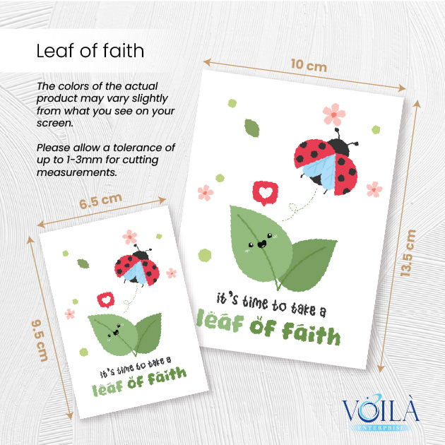 (Local Stocks) Voila Part 2/3 Punny series thank you card - Single design