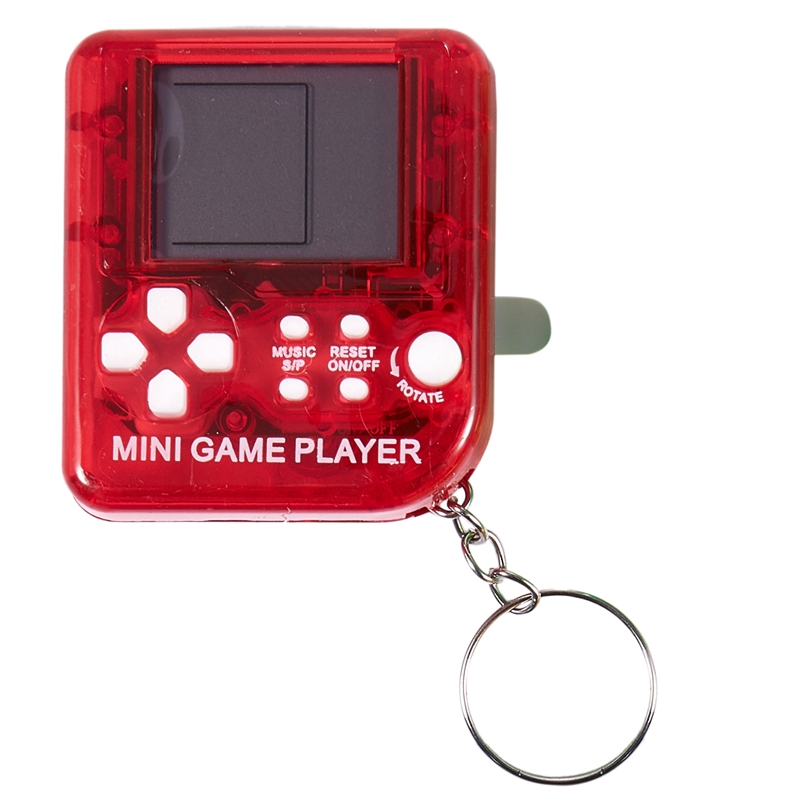4PCS Mini Handheld Game Console Classical Game for Tetris Electronic Cyber Machine Puzzle Toy for Kids Student Gift