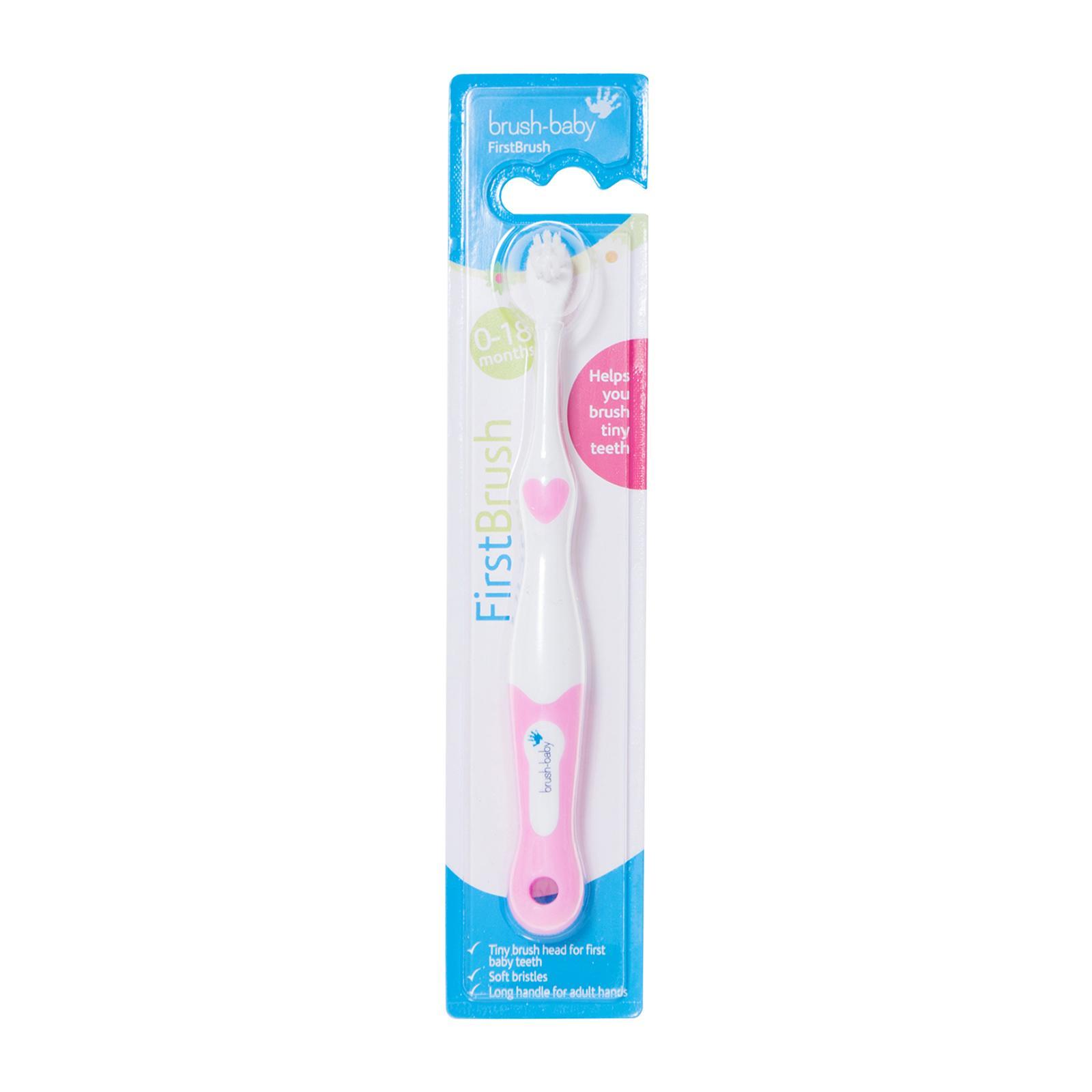 baby pink toothbrush