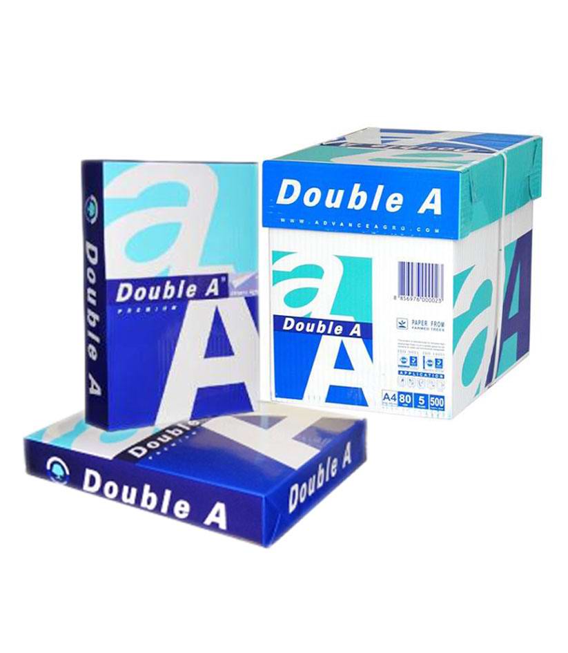 Double A A4 Printing Copier Paper - 70gsm (5 Reams/ 1 Carton)