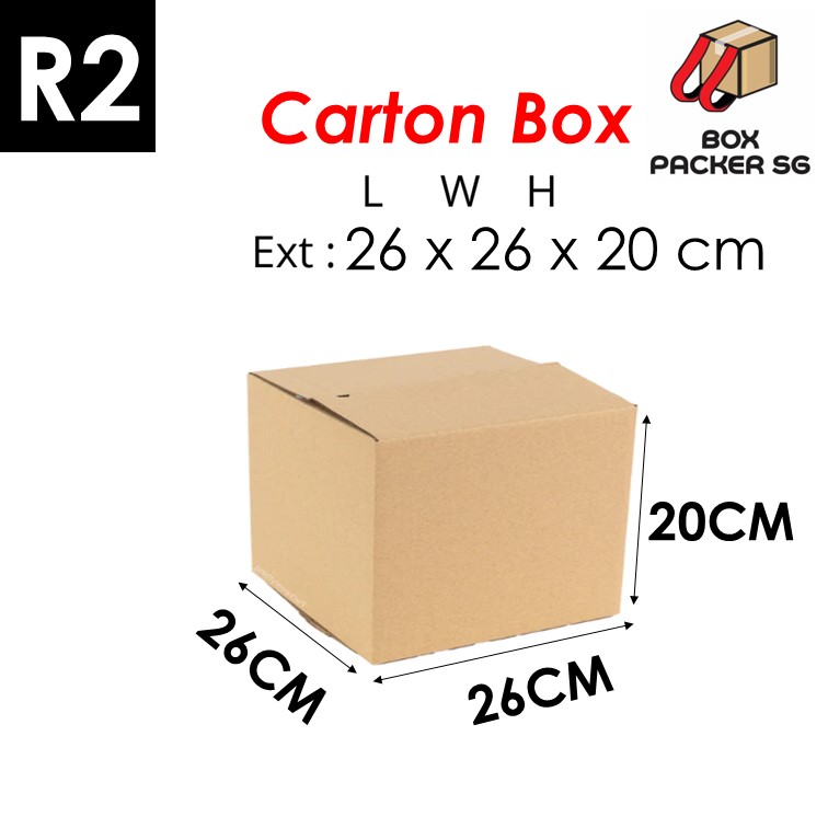 Packaging Box Carton Box Gift Box 盒子 Packing Box Big Box Moving Box Parcel Box 纸箱 box packer sg