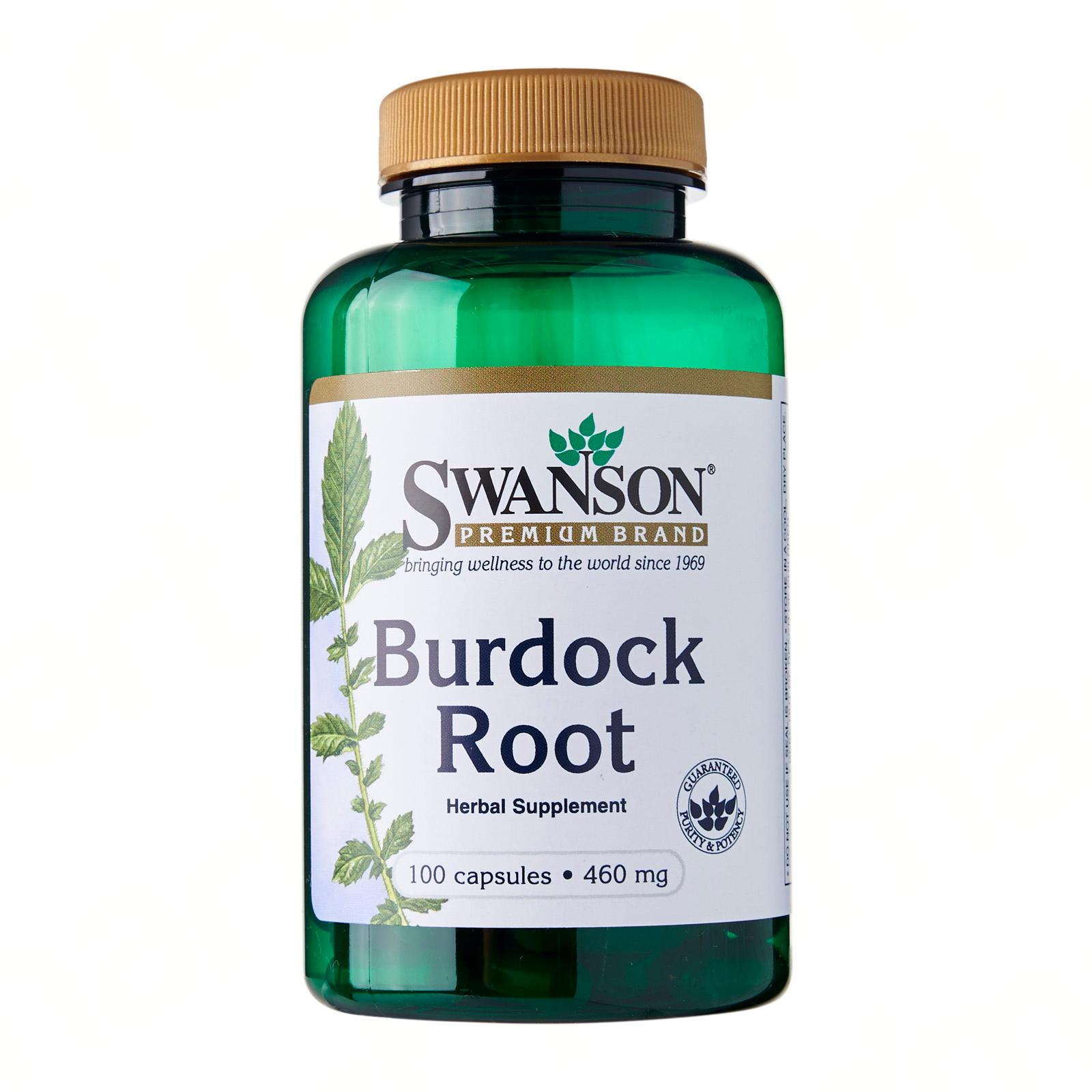 swanson burdock root 460mg 100 capsules lazada singapore