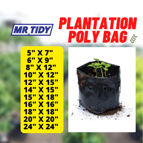 Plantation Nursery Bag with UV / Polybag / Plants nursery bag with hole