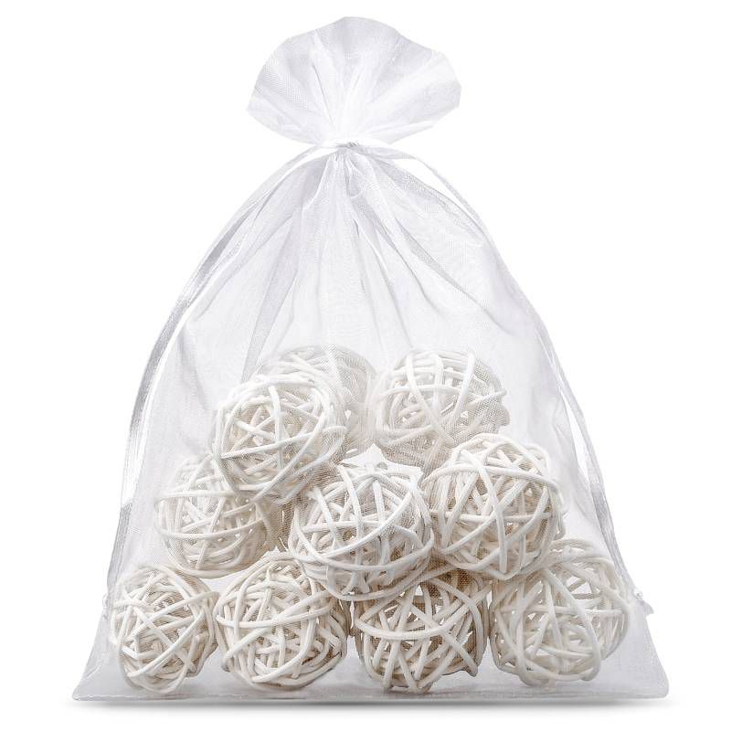 10 PIECES Organza Drawstring Gift Bag Goodies Wedding Pouch Bags Large Mini Mesh Pouches Wholesale For Children Small Present Cute