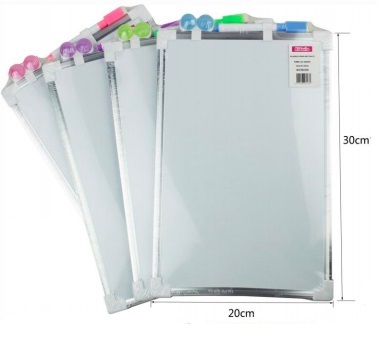 Kidario Double Side Magnetic White Board / Whiteboard (A4 / B4 / A3)
