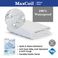 MaxCoil Bed Shield Waterproof Mattress Protector (Fitted) | Available in Single/ Super Single/ Queen/ King