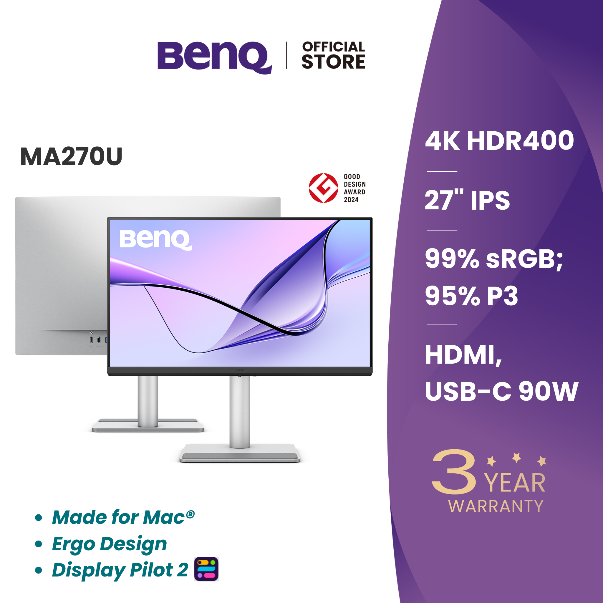 BenQ MA270U I 27