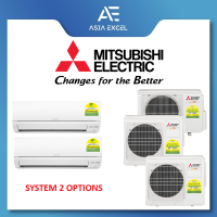 MITSUBISHI ELECTRIC STARMEX SYSTEM 2 9K / 12K / 18K / 24K BTU 5 TICKS AIR CONDITIONER