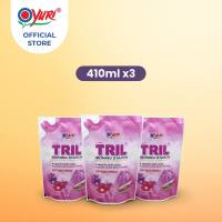 (Bundle of 3) Yuri Tril® Antibacterial Ironing Starch Refill 410ml x3 | For a Crisp Germ-Free Finish