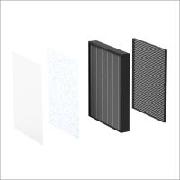 Honeywell Air Touch V5 4-in-1 Compound Filter with Pre FilterNano-Silver Anti-Bacterial FilterH13 HEPA Filter and Activated Carbon FilterRemoves 99.99% AllergensPollutantsPM2.5VOCsSmokeOdour
