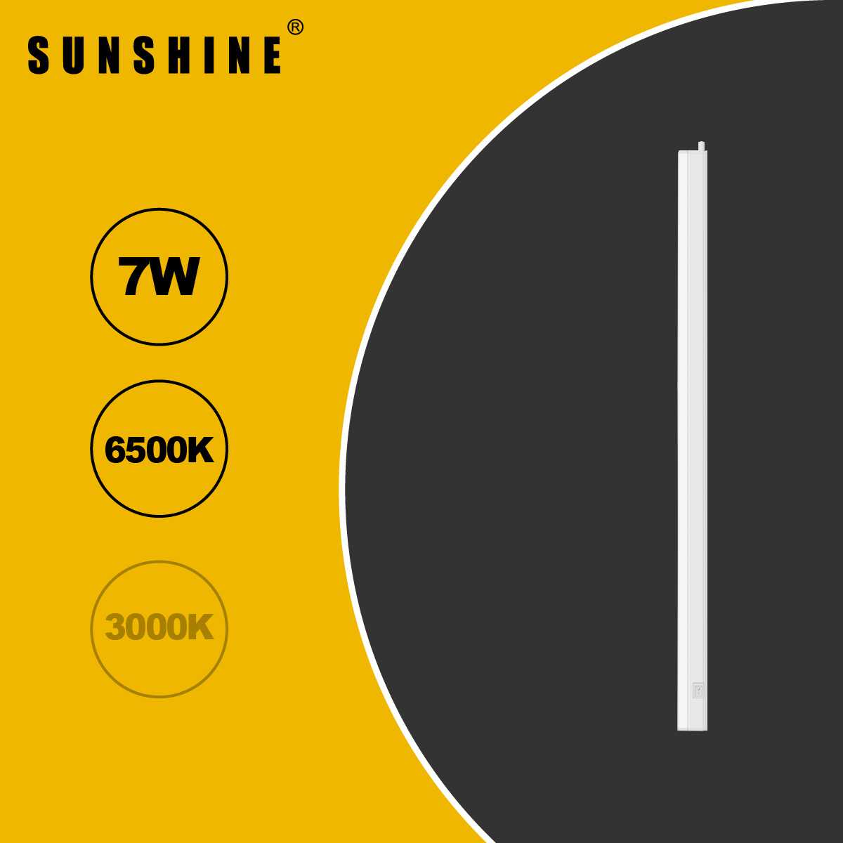 SUNSHINE LED T5 Tube LED Batten T5 Bracket Full Set of Integrated Fluorescent Lamp Home Office Dormitory Energy Saving T5 Tube