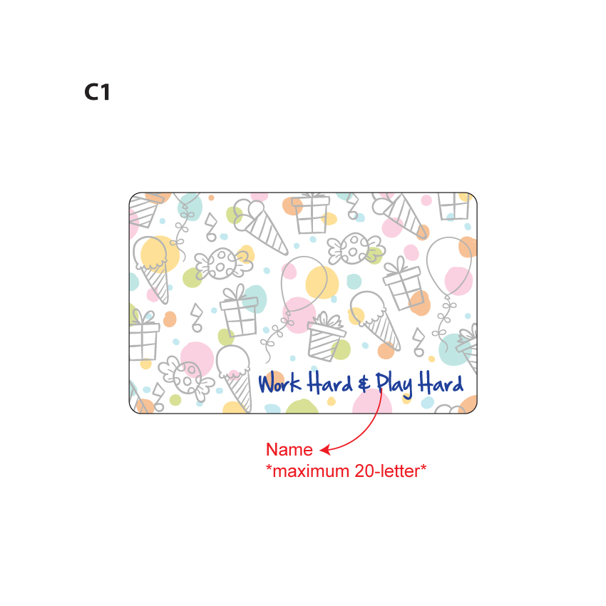 Personalised Cute Kids Collection EZ-Link Card | Custom Name Adult EZ-Link Card | Cute Cartoon Transport Card Singapore