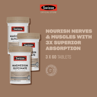 [Triple Pack] Swisse Ultiboost Magnesium Glycinate 60 Tablets