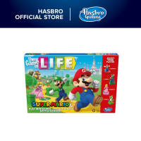 The Game of Life: Super Mario Edition Board Game | Play Minigames Collect Stars Battle Bowser | Super Mario Board Games for Kids | Ages 8 and Up