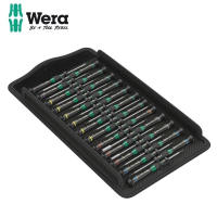 Wera Kraftform Micro 25pc Precision Screwdriver Set Professional Electronics Repair Kit for iPhone Laptop Watch & MacBook 05134000001(Made in Germany)