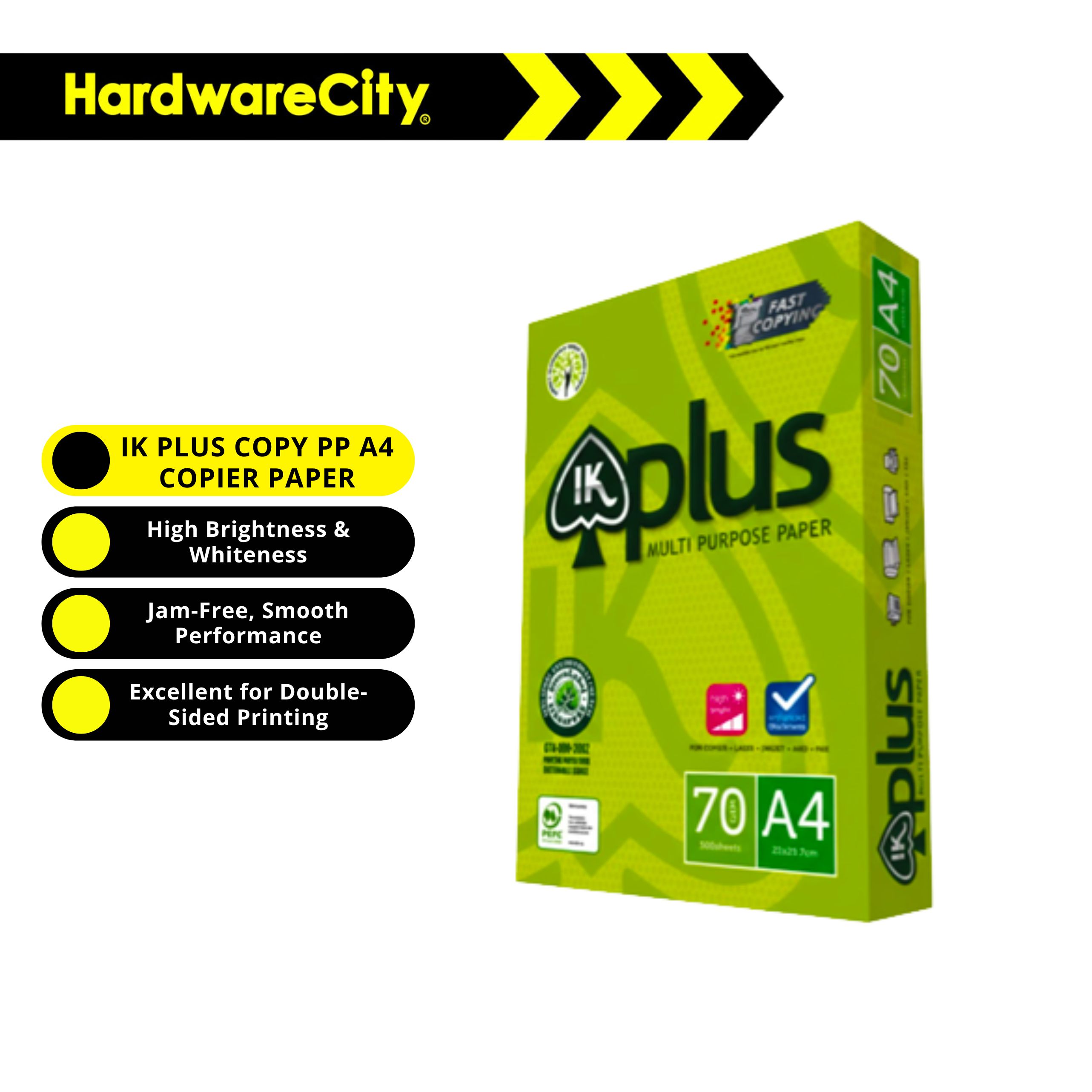 IK PLUS COPY PP A4 70g COPIER PAPER