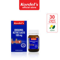 Kordels Kaneka Ubiquinol™ Active CoQ10 30 Softgels