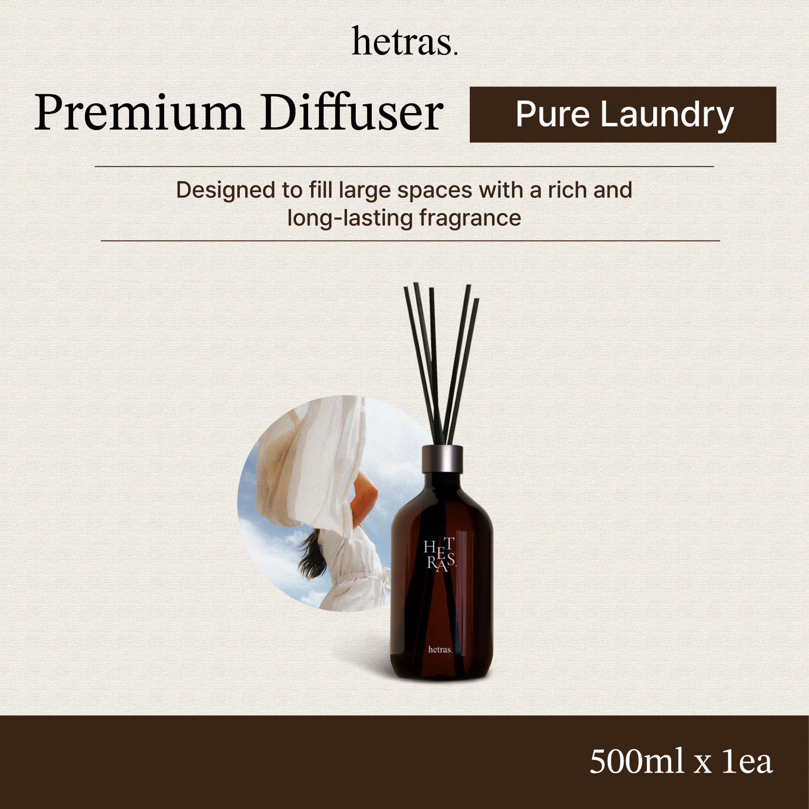 Hetras Premium Diffuser 500ML*1EA