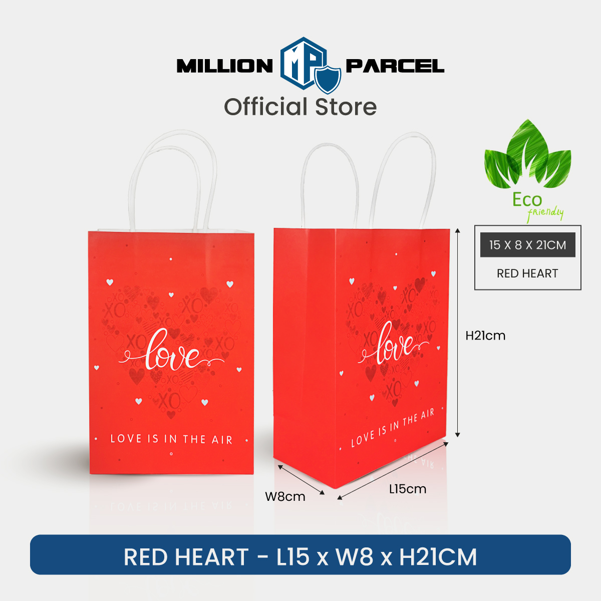 MillionParcel Kraft Paper Bag for Gift | Birthday Goodie Bag | Valentine Gift Bag for Present | Goodie Bags for Kids | Gift Bags